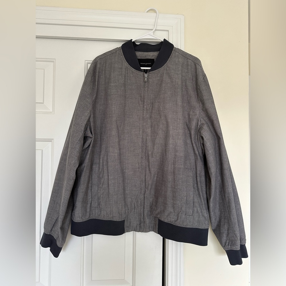 Banana Republic - Lightweight Bomber Jacket - Men’s XL
